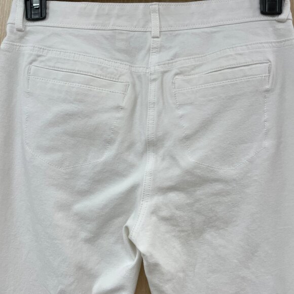 Chico's White Jeans Size 0.5 (4) - Picture 4 of 5